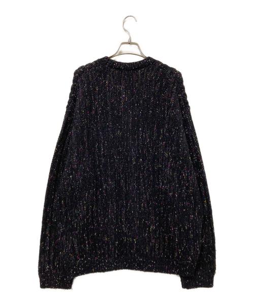 SUPREME（シュプリーム）SUPREME (シュプリーム) Confetti Cardigan ブラック サイズ:Lの古着・服飾アイテム