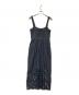 Ameri (アメリ) CUT WORK INDIGO DRESS グレー サイズ:S：6000円