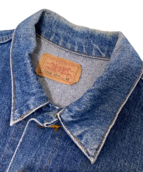 LEVI'S（リーバイス）LEVI'S (リーバイス) 80-90‘Sデニムトラッカージャケット インディゴ サイズ:38の古着・服飾アイテム