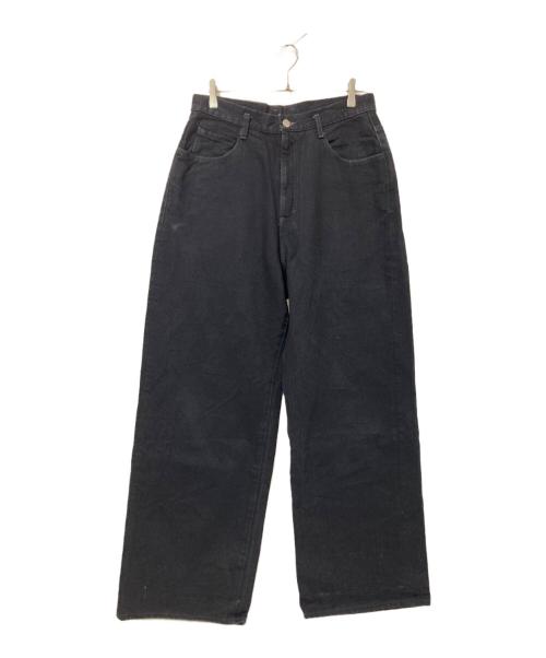 NAKEDGAUGE（ネイキッドゲージ）NAKEDGAUGE (ネイキッドゲージ) ASHLEY JEANS ブラック サイズ:3の古着・服飾アイテム