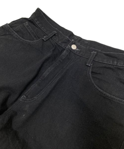 NAKEDGAUGE（ネイキッドゲージ）NAKEDGAUGE (ネイキッドゲージ) ASHLEY JEANS ブラック サイズ:3の古着・服飾アイテム