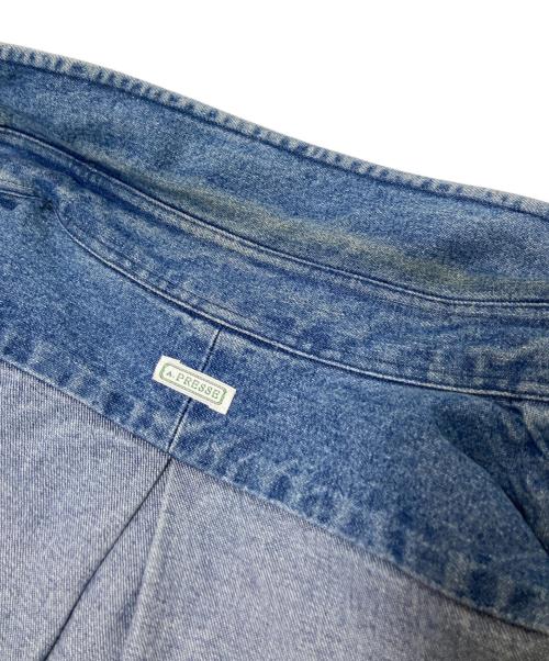 A.PRESSE（アプレッセ）A.PRESSE (アプレッセ) BD Denim Shirt インディゴ サイズ:2の古着・服飾アイテム