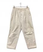 BERNARD ZINS×KAPTAIN SUNSHINEベルナール ザンス×キャプテンサンシャイン）の古着「Armee Trousers」｜ホワイト