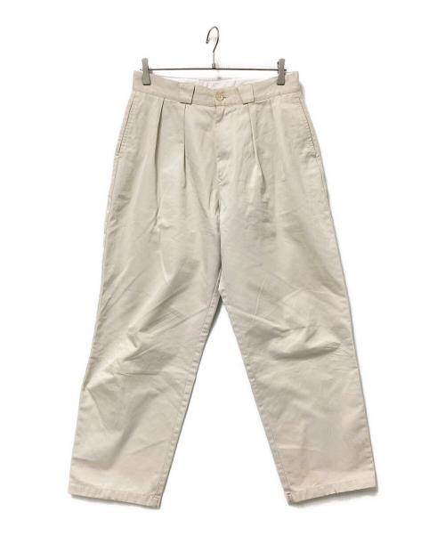 BERNARD ZINS（ベルナール ザンス）BERNARD ZINS (ベルナール ザンス) KAPTAIN SUNSHINE (キャプテンサンシャイン) Armee Trousers ホワイト サイズ:40の古着・服飾アイテム