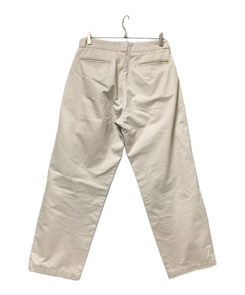 BERNARD ZINS（ベルナール ザンス）BERNARD ZINS (ベルナール ザンス) KAPTAIN SUNSHINE (キャプテンサンシャイン) Armee Trousers ホワイト サイズ:40の古着・服飾アイテム