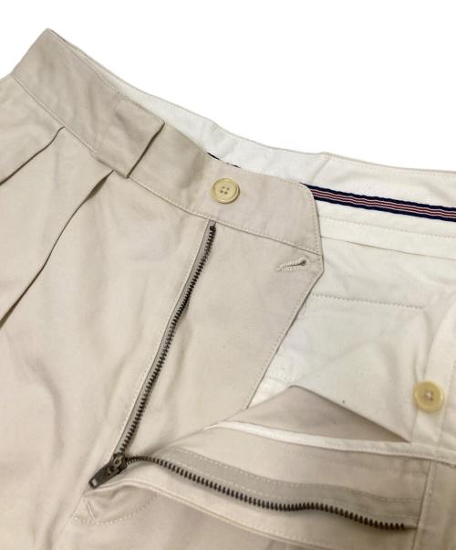 BERNARD ZINS（ベルナール ザンス）BERNARD ZINS (ベルナール ザンス) KAPTAIN SUNSHINE (キャプテンサンシャイン) Armee Trousers ホワイト サイズ:40の古着・服飾アイテム