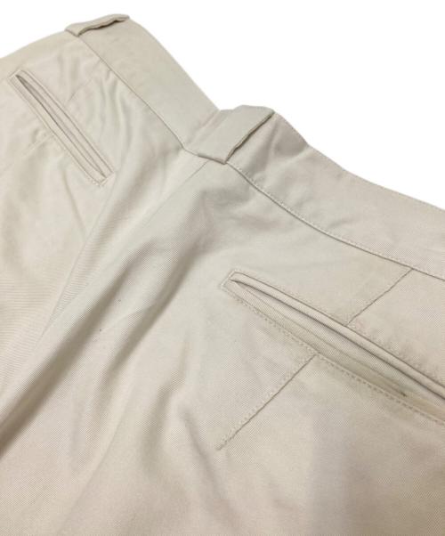 BERNARD ZINS（ベルナール ザンス）BERNARD ZINS (ベルナール ザンス) KAPTAIN SUNSHINE (キャプテンサンシャイン) Armee Trousers ホワイト サイズ:40の古着・服飾アイテム