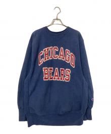 Champion REVERSE WEAVE（チャンピオン リバース ウィーブ）の古着「プリントスウェット」｜ネイビー