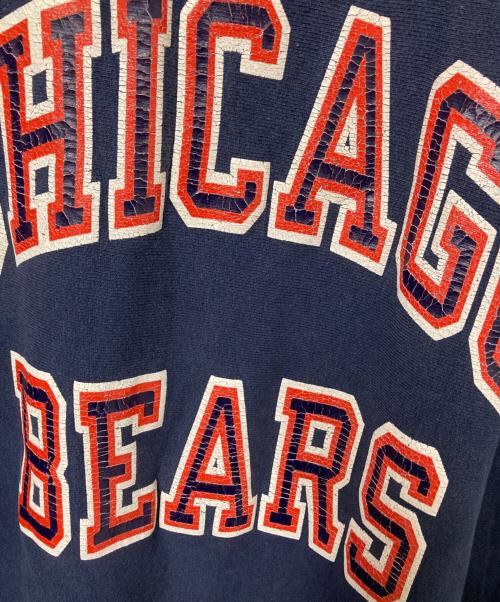 Champion REVERSE WEAVE（チャンピオン リバース ウィーブ）Champion REVERSE WEAVE (チャンピオン リバース ウィーブ) プリントスウェット ネイビー サイズ:XLの古着・服飾アイテム