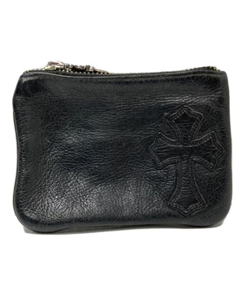 CHROME HEARTS（クロムハーツ）CHROME HEARTS (クロムハーツ) ジッパーチェンジパースセメタリークロスパッチ ブラック サイズ:下記参照の古着・服飾アイテム