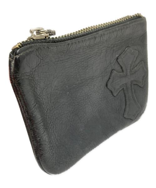 CHROME HEARTS（クロムハーツ）CHROME HEARTS (クロムハーツ) ジッパーチェンジパースセメタリークロスパッチ ブラック サイズ:下記参照の古着・服飾アイテム