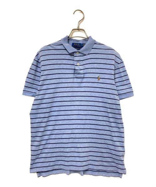 POLO RALPH LAUREN（ポロ・ラルフローレン）POLO RALPH LAUREN (ポロ・ラルフローレン) ポロシャツ ブルー サイズ:Mの古着・服飾アイテム