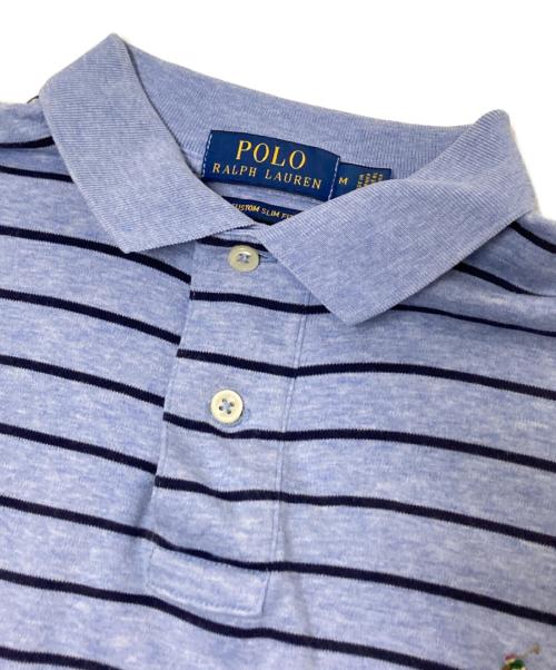 POLO RALPH LAUREN（ポロ・ラルフローレン）POLO RALPH LAUREN (ポロ・ラルフローレン) ポロシャツ ブルー サイズ:Mの古着・服飾アイテム