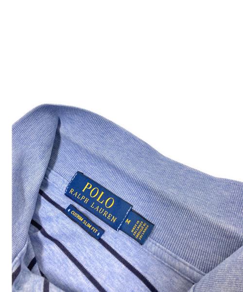 POLO RALPH LAUREN（ポロ・ラルフローレン）POLO RALPH LAUREN (ポロ・ラルフローレン) ポロシャツ ブルー サイズ:Mの古着・服飾アイテム