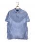 POLO RALPH LAUREN（ポロ・ラルフローレン）の古着「ポロシャツ」｜ブルー