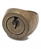 LAD MUSICIANラッドミュージシャン）の古着「シリンダーデザインリング」