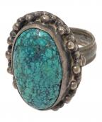 USEDユーズド）の古着「ターコイズリング」｜ブルー