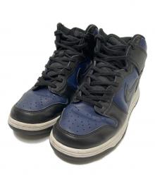 NIKE×FRAGMENT DESIGN（ナイキ×フラグメントデザイン）の古着「ハイカットスニーカー」｜ブラック×ネイビー