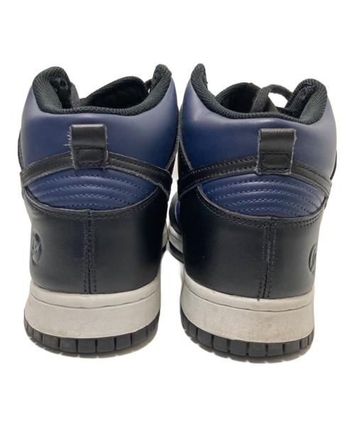 NIKE（ナイキ）NIKE (ナイキ) FRAGMENT DESIGN (フラグメントデザイン) ハイカットスニーカー ブラック×ネイビー サイズ:27.0cmの古着・服飾アイテム
