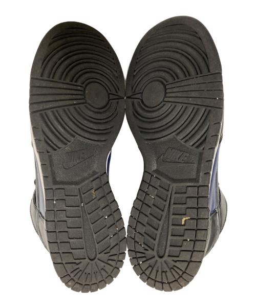 NIKE（ナイキ）NIKE (ナイキ) FRAGMENT DESIGN (フラグメントデザイン) ハイカットスニーカー ブラック×ネイビー サイズ:27.0cmの古着・服飾アイテム