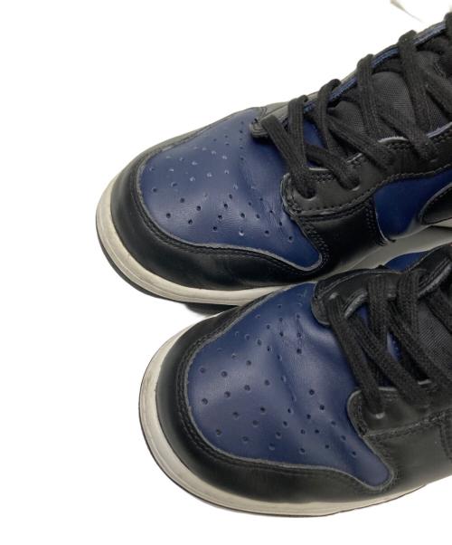 NIKE（ナイキ）NIKE (ナイキ) FRAGMENT DESIGN (フラグメントデザイン) ハイカットスニーカー ブラック×ネイビー サイズ:27.0cmの古着・服飾アイテム