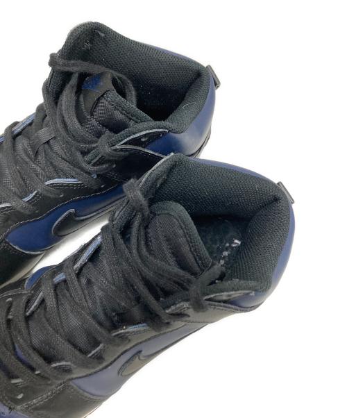 NIKE（ナイキ）NIKE (ナイキ) FRAGMENT DESIGN (フラグメントデザイン) ハイカットスニーカー ブラック×ネイビー サイズ:27.0cmの古着・服飾アイテム