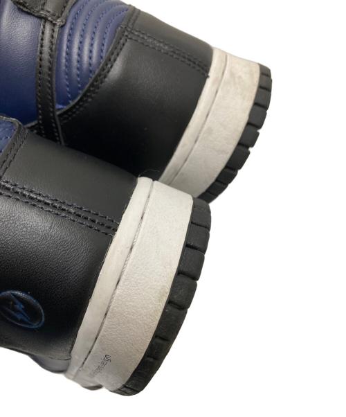NIKE（ナイキ）NIKE (ナイキ) FRAGMENT DESIGN (フラグメントデザイン) ハイカットスニーカー ブラック×ネイビー サイズ:27.0cmの古着・服飾アイテム