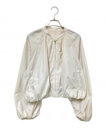 Noble（ノーブル）の古着「メタルタイプライターパフブルゾン」｜ホワイト