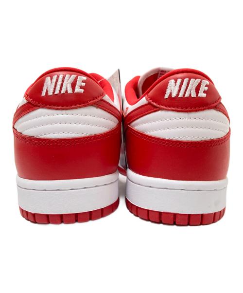 NIKE（ナイキ）NIKE (ナイキ) ローカットスニーカー ホワイト×レッド サイズ:27.0cm 未使用品の古着・服飾アイテム