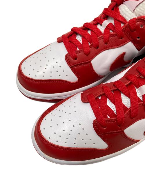 NIKE（ナイキ）NIKE (ナイキ) ローカットスニーカー ホワイト×レッド サイズ:27.0cm 未使用品の古着・服飾アイテム