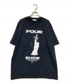VALLADバラッド）の古着「プリントTシャツ」｜ブラック