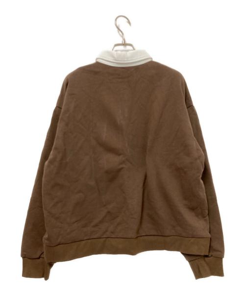 THE TOE（ザ・トゥー）THE TOE (ザ・トゥー) Embankment Sweatshirt ブラウン サイズ:Mの古着・服飾アイテム