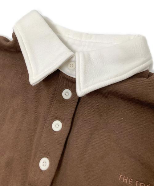 THE TOE（ザ・トゥー）THE TOE (ザ・トゥー) Embankment Sweatshirt ブラウン サイズ:Mの古着・服飾アイテム