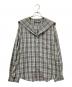 Candy Stripper（キャンディーストリッパー）の古着「SAILOR CHECK SHIRT」｜ブルー×ベージュ