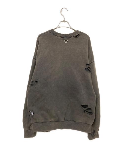 JOSE MOON（ジョゼムーン）JOSE MOON (ジョゼムーン) MOCHI DAMEGE SWEAT ブラウン サイズ:Fの古着・服飾アイテム