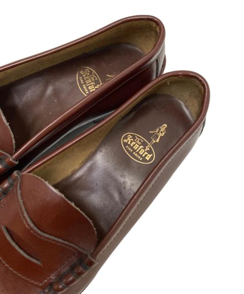 THE KENFORD（ケンフォード）THE KENFORD (ケンフォード) ローファー ブラウン サイズ:23 1/2EEの古着・服飾アイテム