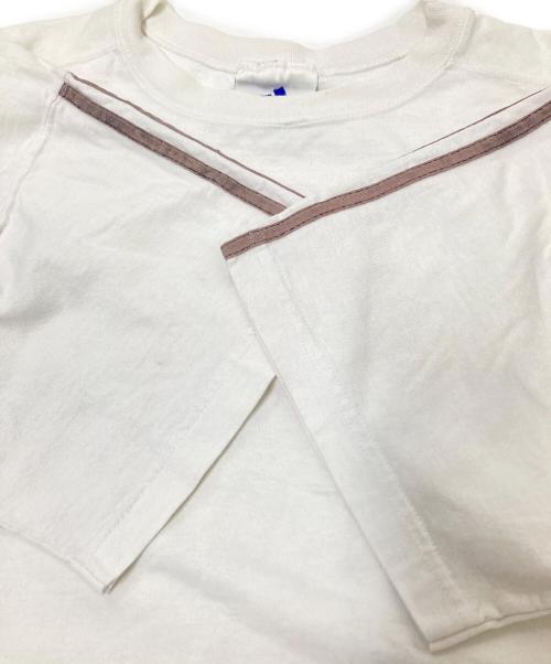 adidas（アディダス）adidas (アディダス) ロゴ刺繍Tシャツ ホワイト サイズ:US:Lの古着・服飾アイテム