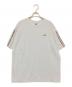 adidas（アディダス）の古着「ロゴ刺繍Tシャツ」｜ホワイト