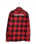 OFFWHITE (オフホワイト) CHECK SHIRT レッド×ブラック サイズ:S：12000円