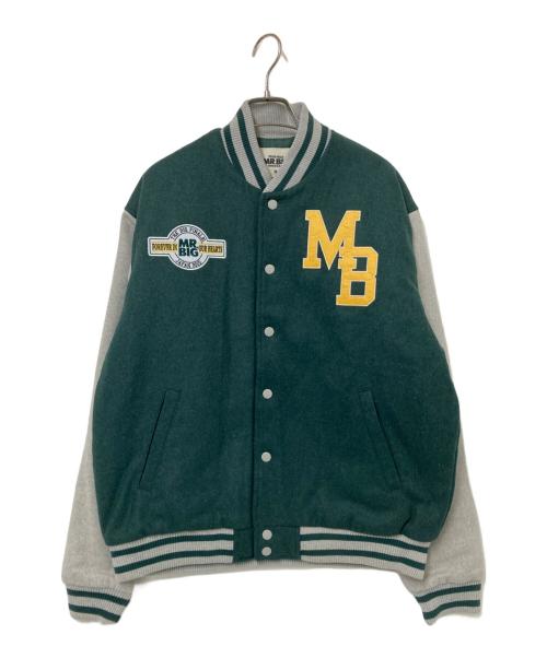 Mr.BIG（ミスター・ビッグ）Mr.BIG (ミスター・ビッグ) スタジャン グリーン サイズ:Mの古着・服飾アイテム