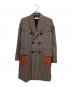 COACH（コーチ）の古着「WOOL CHESTER FIELD COAT」｜ベージュ×ブルー