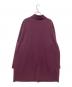 Cale (カル) Wool Felt Coat/縮絨ウールコート パープル サイズ:4：18000円