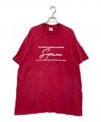 SUPREME×MARTINE ROSEシュプリーム×マーティン・ローズ）の古着「プリントTシャツ」｜レッド
