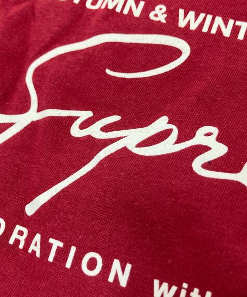 SUPREME（シュプリーム）SUPREME (シュプリーム) MARTINE ROSE (マーティン・ローズ) プリントTシャツ レッド サイズ:XLの古着・服飾アイテム