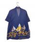 Christian Dior Sports (クリスチャン ディオールスポーツ) オープンカラーシャツ ネイビー サイズ:M：14000円
