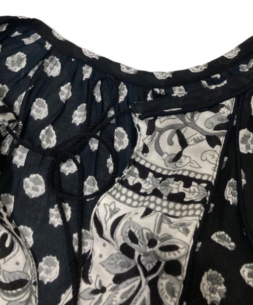 SLOBE IENA（スローブ イエナ）SLOBE IENA (スローブ イエナ) インドパネルパターンワンピース ブラック サイズ:36の古着・服飾アイテム