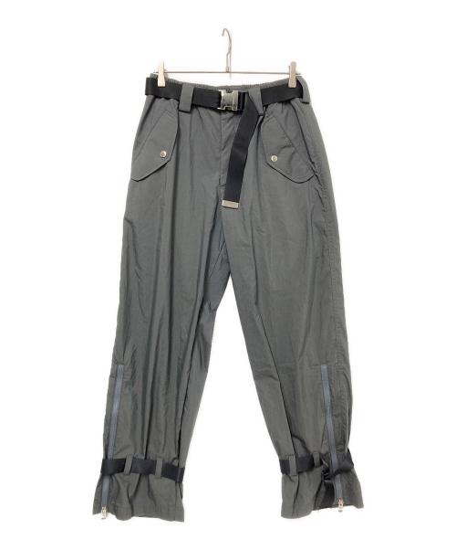 TATRAS（タトラス）TATRAS (タトラス) サイドジップパンツ グレー サイズ:2の古着・服飾アイテム