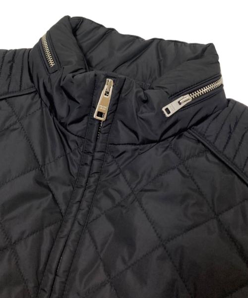 PRADA（プラダ）PRADA (プラダ) トライアングルプレートキルティングジャケット ブラック サイズ:50の古着・服飾アイテム
