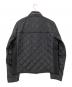 PRADA (プラダ) トライアングルプレートキルティングジャケット ブラック サイズ:50：75000円
