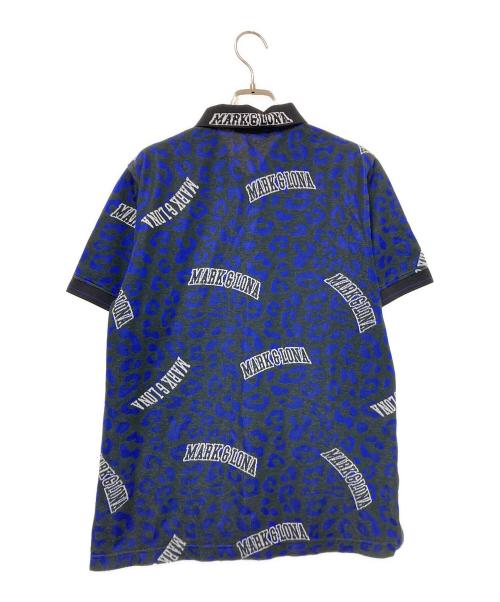 MARK&LONA（マークアンドロナ）MARK&LONA (マークアンドロナ) ポロシャツ ブルー サイズ:XLの古着・服飾アイテム